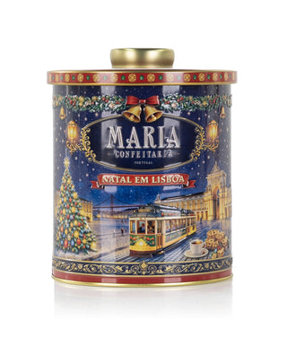 Lata de Bolachas "Natal em Lisboa" Maria Confeitaria 150g