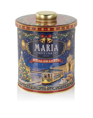 Lata de Bolachas "Natal em Lisboa" Maria Confeitaria 150g