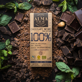 Chocolate Negro BIO 100% Cacau Alma do Cacau 100g