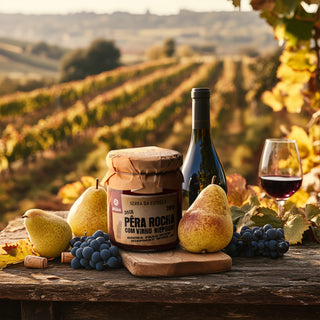 Rocha Pear Jam with Niepoort Quinta de Jugais Wine 280g