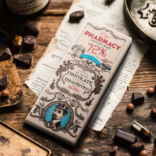 Organic Dark Chocolate 72% Cocoa Limited Edition Old Pharmacy 100g