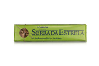 Tablete de Chocolate Branco com Matcha e Hortelã 300g